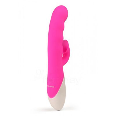 Instant O Rabbit Vibe with Clit Suction by Evolved