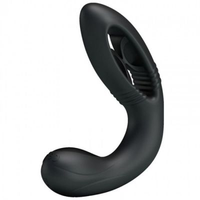 Flexible Rechargeable Silicone Butt Plug with Memory Function