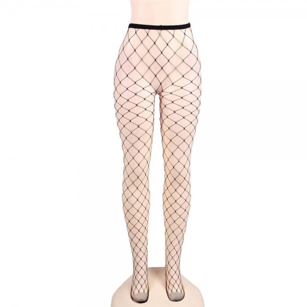 Rhinestone Net Pantyhose - One Size Fits Most