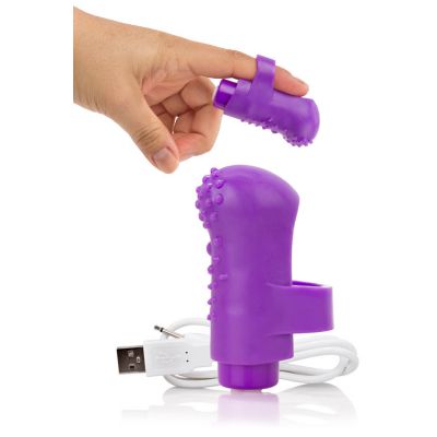 Screaming O Charged FingO Textured Finger 2 9 Vibrator
