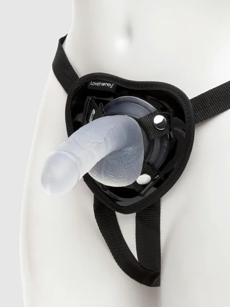 Lovehoney Beginner's Unisex Clear Strap-On Harness Kit 6 Inch — image 19 of 19