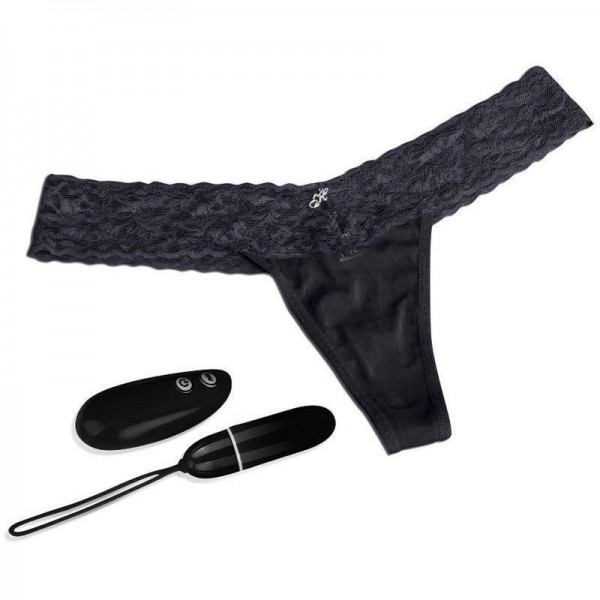 Hustler Vibrating Lace Thong
