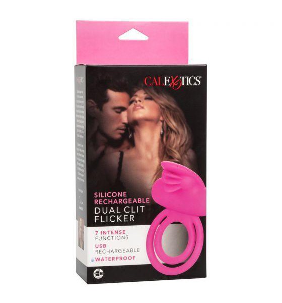 Dual Clitoral Flicker Vibrating Couples Ring
