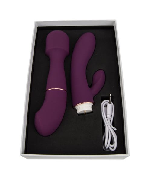 Loving Joy DUA Interchangeable Vibrator with 2 Attachments — image 11 of 20