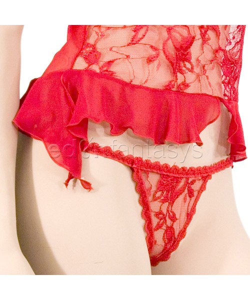 Tulip lace camisole