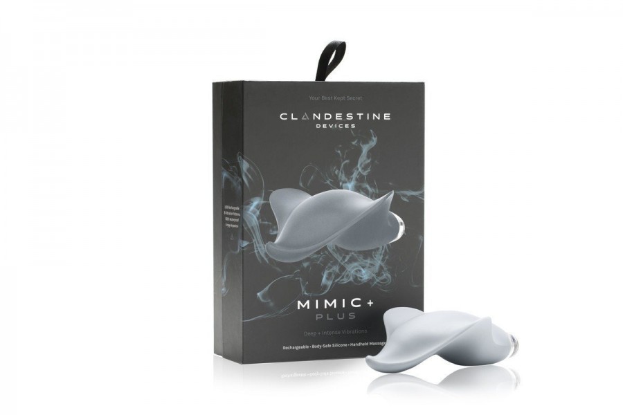 Clandestine Devices MIMIC PLUS Rechargeable Silicone 4.1" Vibrating Massager