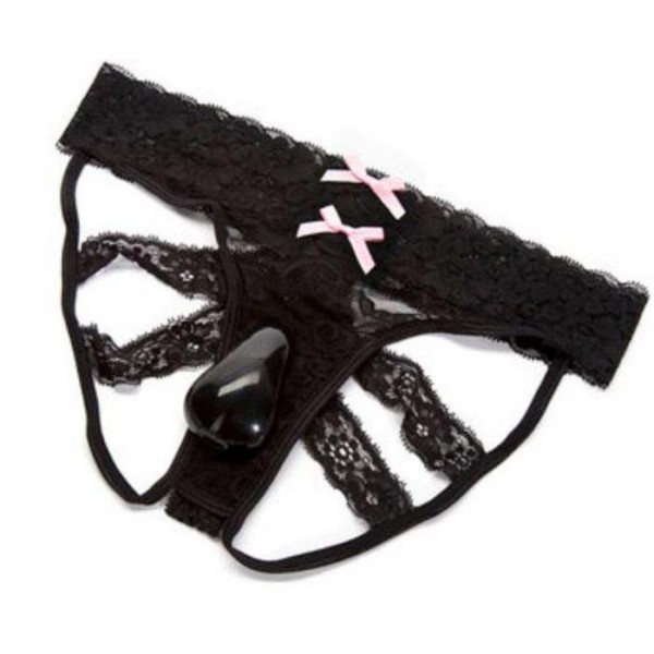 Secrets Vibrating Open Back Panty