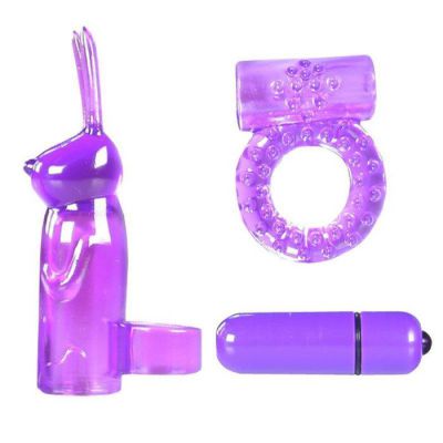 Clit Toy Cock Ring Kit