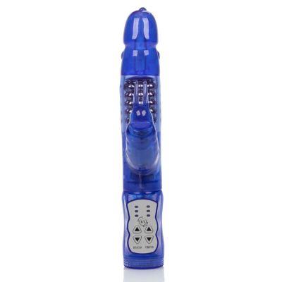 California Exotic Triple Stimulation Rotating Beaded Rabbit Vibrator