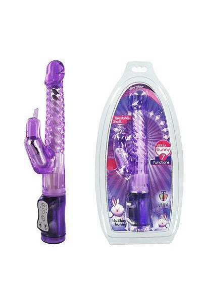 Versa Bunny Bendable Dual Stimulating Vibe — image 2 of 2