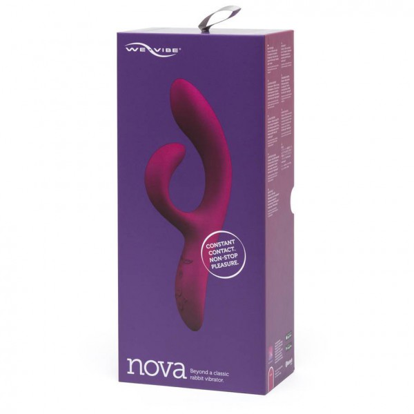 We-Vibe Nova 8.5" Silicone Rabbit Vibrator With App
