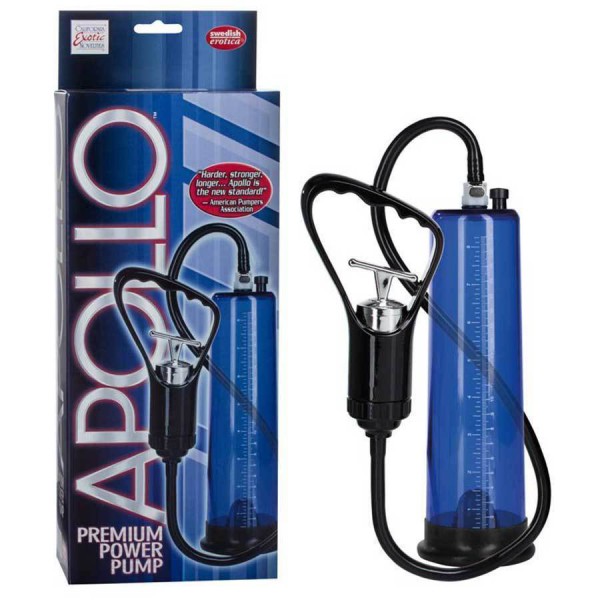 Apollo Men's Premium Power Penis Pump Smoke Cylinder