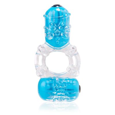 Screaming O Colour Pop Big O2 Vibrating Cock Ring Blue