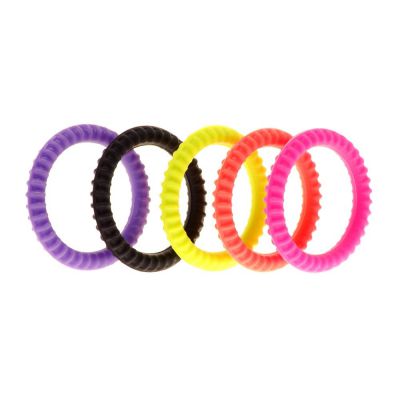 Rock Rings Roadies 5 Pack of X Large Silicone Cock Rings