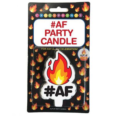 Lit AF Party Candle