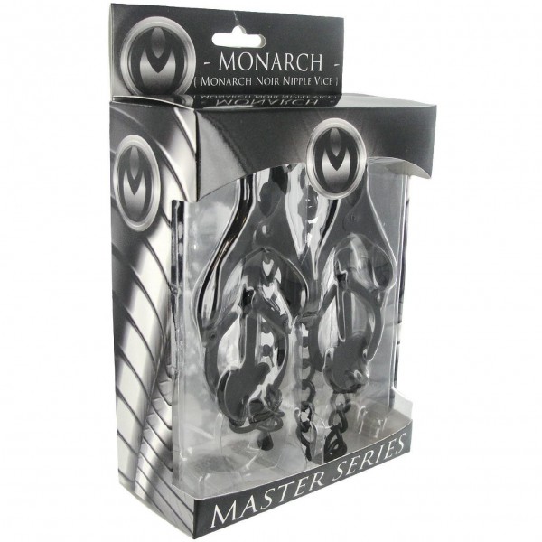 Monarch Noir Nipple Vice by Master Series