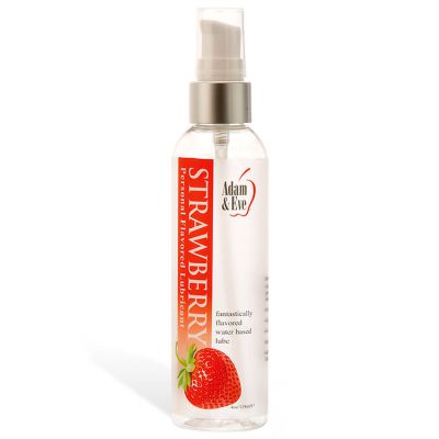 Adam and Eve Sugar Free Strawberry Water Based Lubricant 118ml