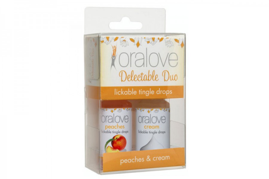 Oralove Delectable Duo Lickable Tingle Drops
