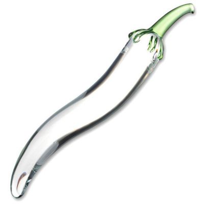 Chili Pepper Glass Dildo