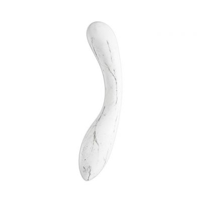 DESIRABLES Dalia Marble Porcelain G Spot Dildo