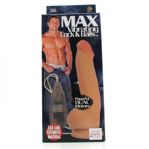 Max vibrating cock & balls