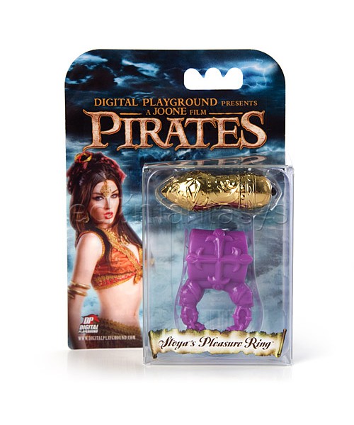 Pirates Stoya's pleasure ring with gold bullet