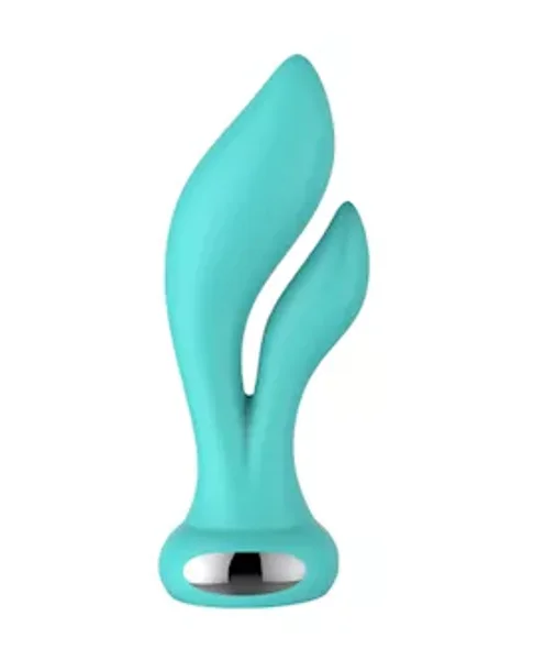 Lustre by Playful Flame Rechargeable Rabbit Teal — image 4 of 5