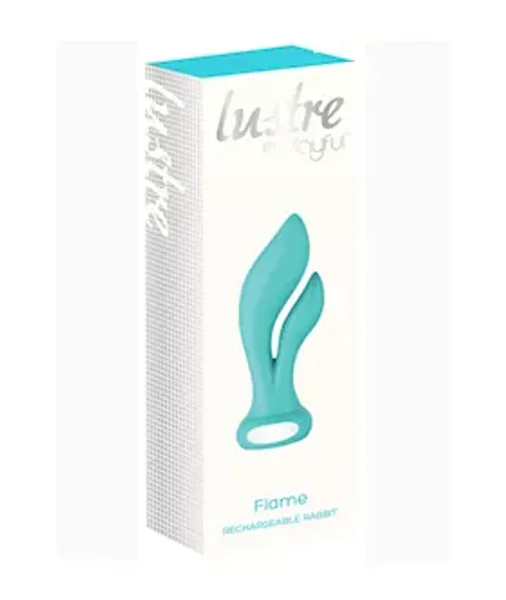 Lustre by Playful Flame Rechargeable Rabbit Teal — image 5 of 5