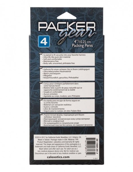Packer Gear 4 Inch Packing Penis — image 15 of 16