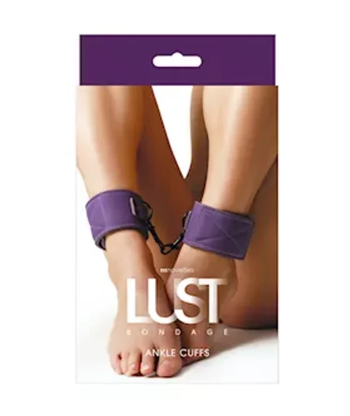 Lust Bondage Ankle Cuff Purple — image 16 of 20
