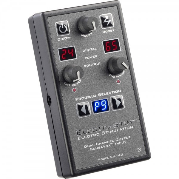 ElectraStim EM140 SensaVox Power Unit Dual Channel Electrosex Kit