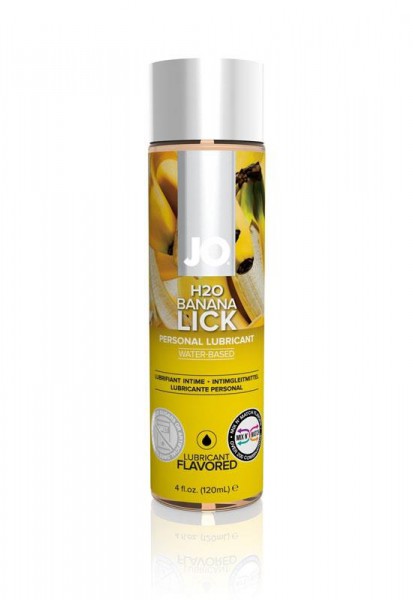 Jo H2O Flavoured Lube - Banana Lick (120ml)
