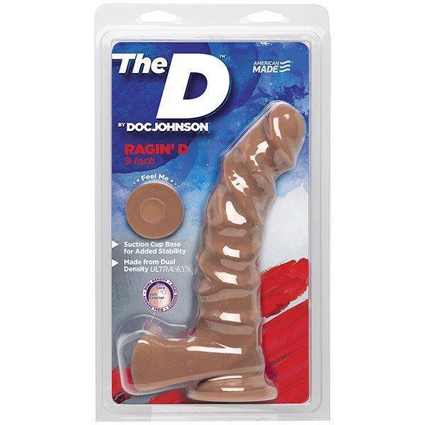 The D" Raging D Dual Density Ultraskin Realistic Dong
