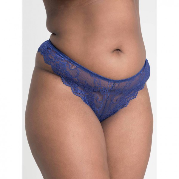Lovehoney Plus Size Bombshell Blue Babydoll — image 4 of 5