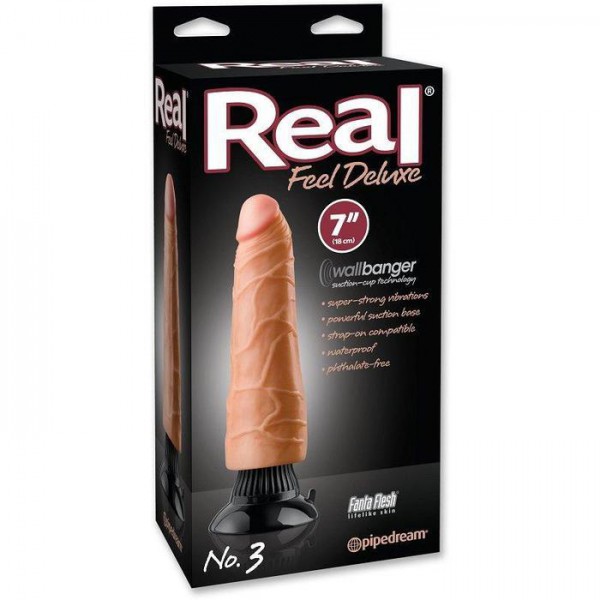 Pipedream Real Feel Deluxe 7" No 3. Vibrator