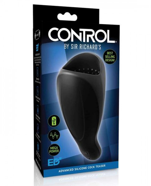 Advanced Silicone Cock Teaser - Vibrating Male Masturbator