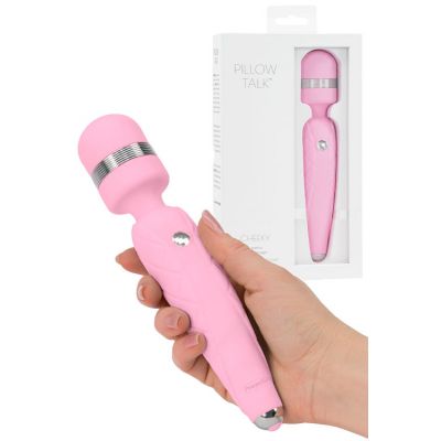 BMS 8 USB Rechargeable Wand Massager with Swarovski Crystal