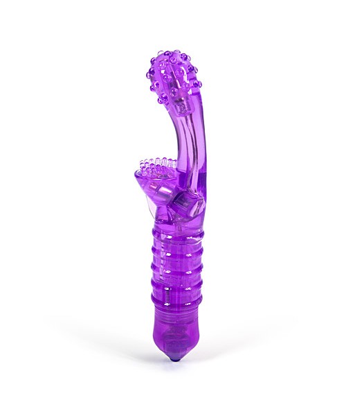 Crystal tickler G dual vibrator