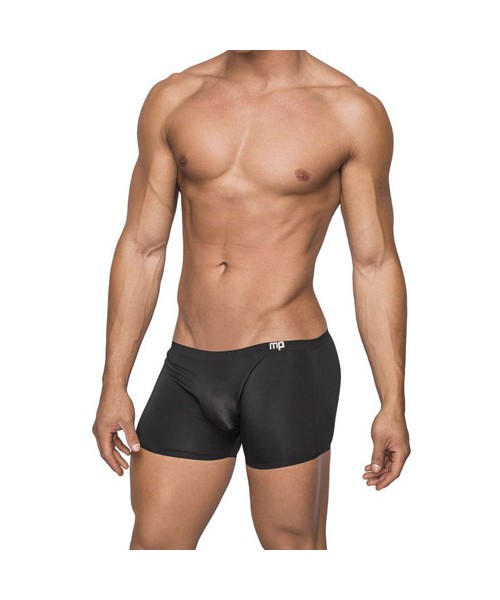 Shiny spandex trunk shorts