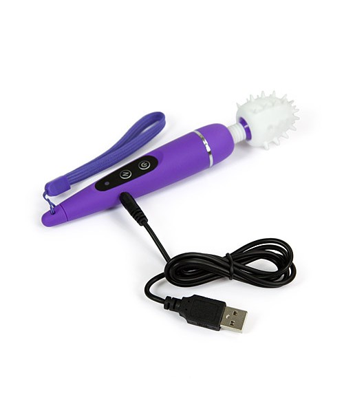 Eden rechargeable pocket wand with attachments