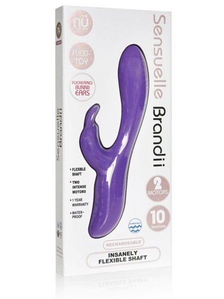 NU Sensuelle Brandii Flexible Rabbit Vibrator