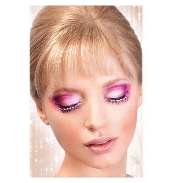 Black Glitter Eyelashes