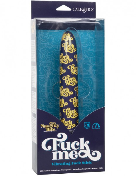 Naughty Bits Fuck Me Vibrating Fuck Stick