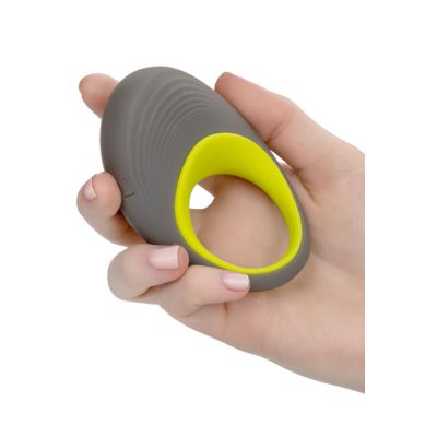 California Exotic Vibrating Ribbed Couples Ring With Bonus Ring