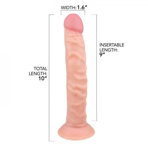 10" Suction Cup Dildo