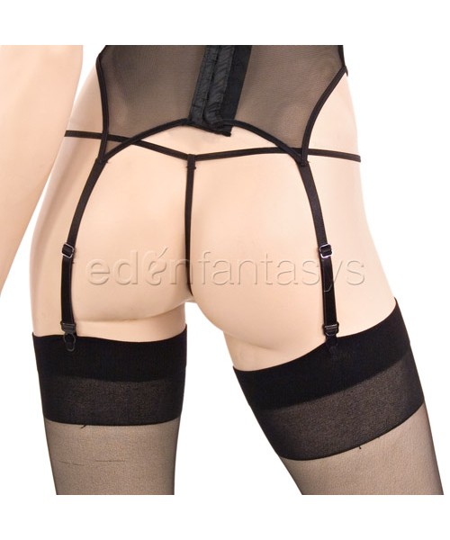 Demi cup bustier set
