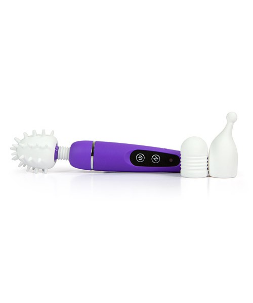 Eden rechargeable pocket wand with attachments