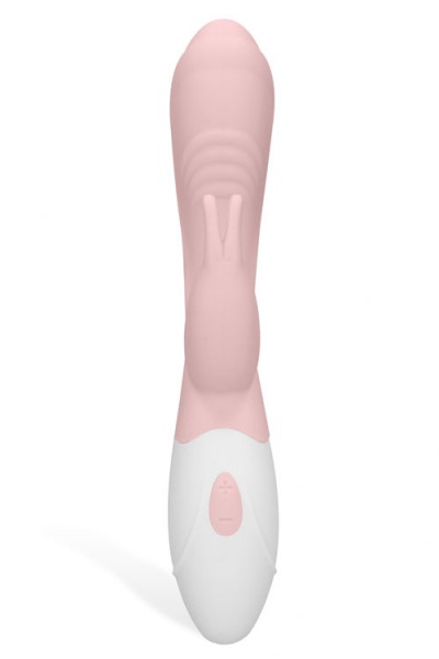 Shots Toys 7.7" Rechargeable Silicone Rabbit Vibrator