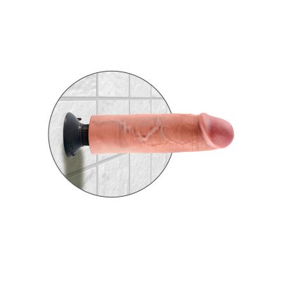 Pipedream 10 Realistic Vibrating Cock with Removable Suction Cup Base