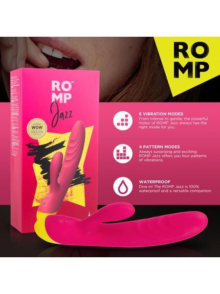 Romp Jazz Flexible 8.2" Rabbit Vibrator